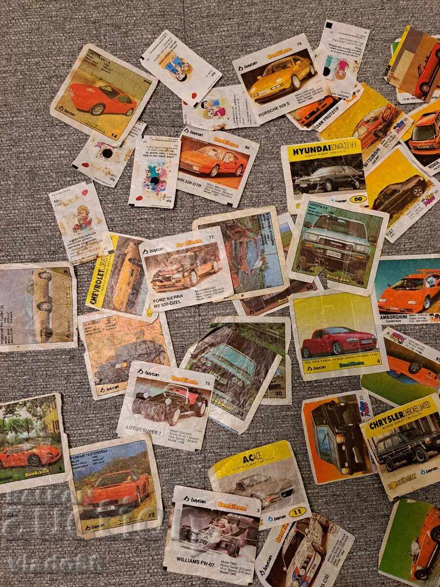 77 Old chewing gum pictures with price 50.00 BGN | € 25.56 77 Old chewing gum pictures with price 50.00 BGN | € 25.56