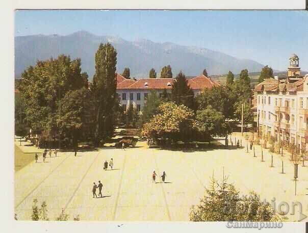 Map Bulgaria Razlog Square*