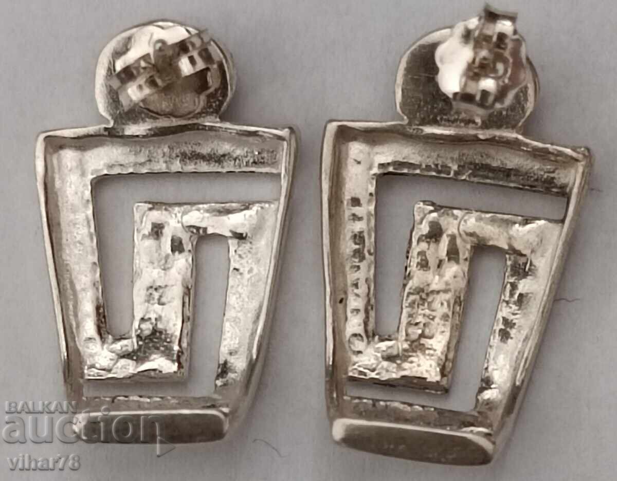 SILVER EARRINGS - 6 SILVER EARRINGS - 6