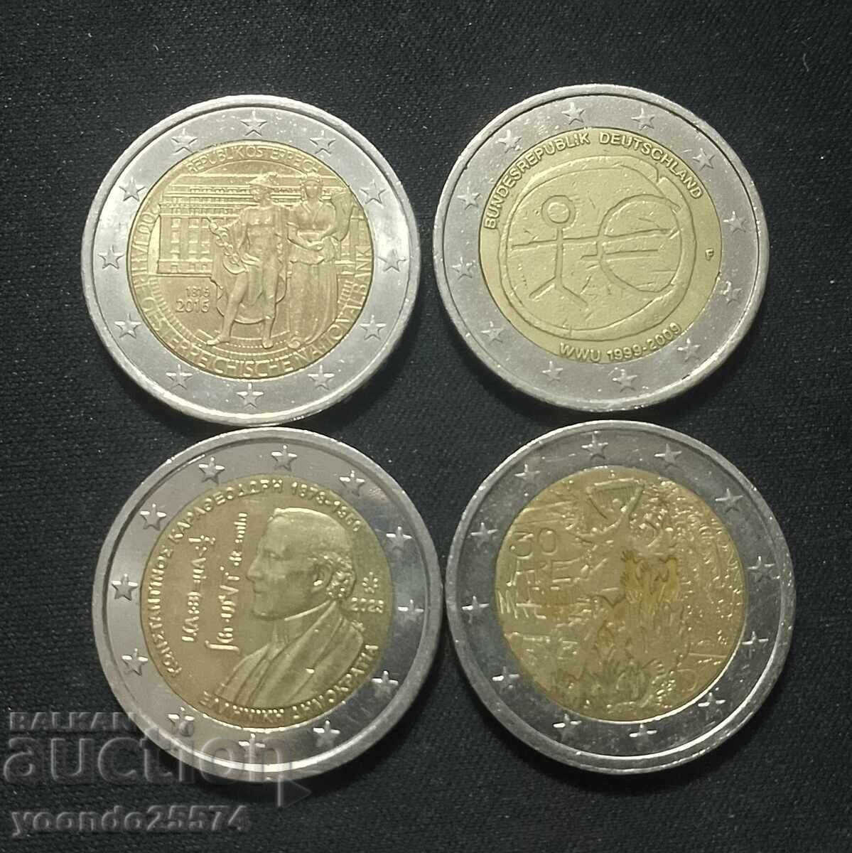 Lot 4 jubileu 2 euro