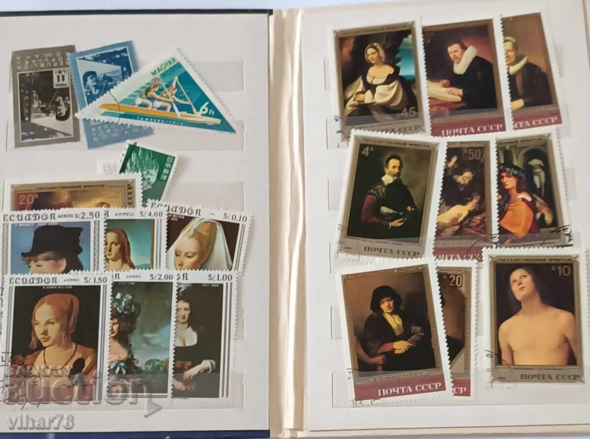 Delivery of Binder with 21 postage stamps Delivery of Binder with 21 postage stamps