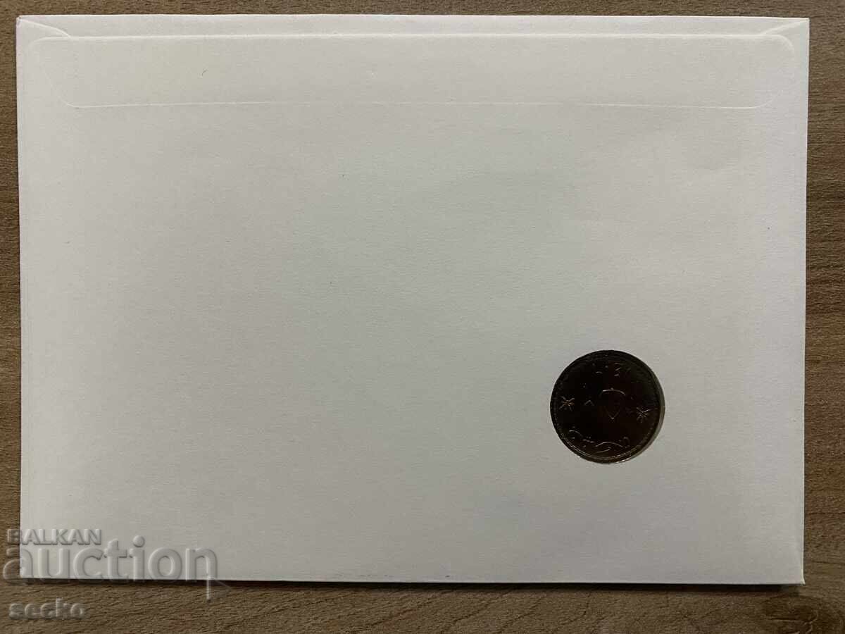 Ταχυδρομικός φάκελος με κέρμα /Numisbrief/ - Ομάν/Ομάν - 1987 με τιμή 8.00 BGN | € 4.09 Ταχυδρομικός φάκελος με κέρμα /Numisbrief/ - Ομάν/Ομάν - 1987 με τιμή 8.00 BGN | € 4.09
