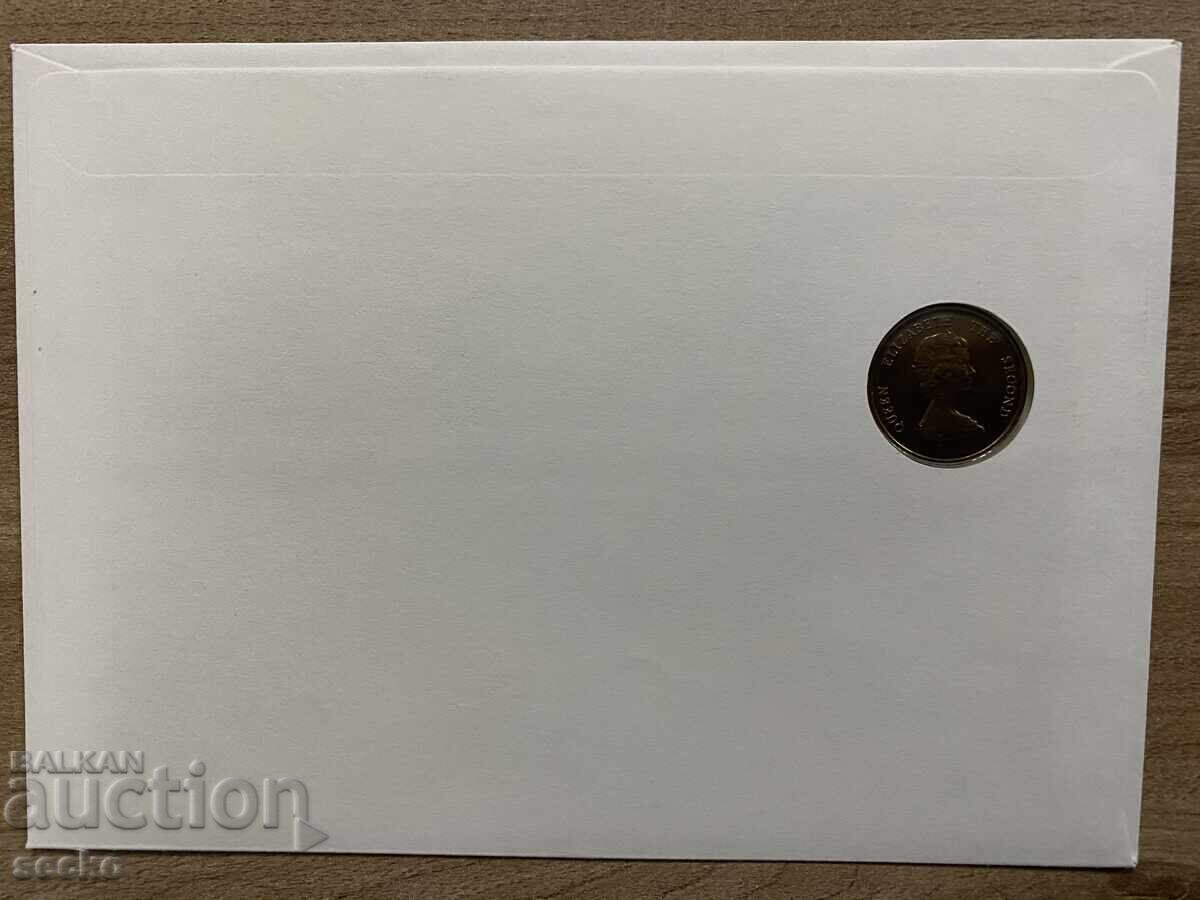 Plic postal cu moneda /Numisbrief/ - Sfanta Lucia - 1988 cu preț 8.00 BGN | € 4.09 Plic postal cu moneda /Numisbrief/ - Sfanta Lucia - 1988 cu preț 8.00 BGN | € 4.09