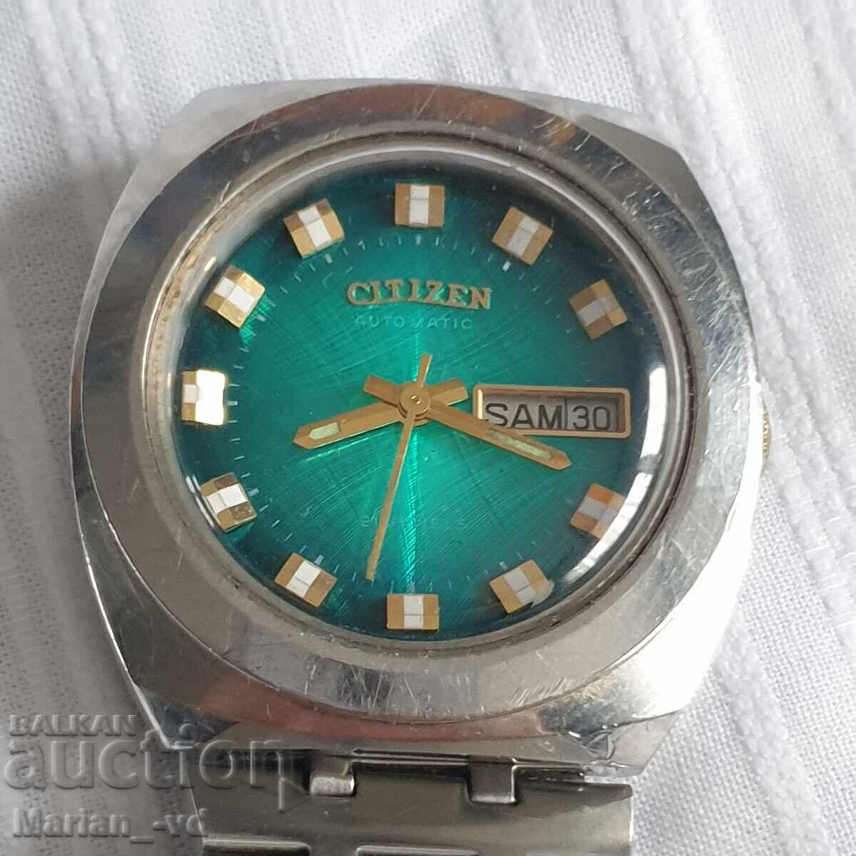 Auction Men's mechanical automatic watch CITIZEN Auction Men's mechanical automatic watch CITIZEN