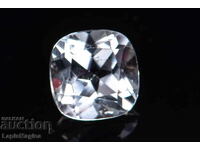 Бял топаз 1.98ct 7mm cushion шлифовка #3