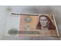 Peru 500 intis 1987