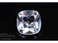 White topaz 1.56ct 7mm cushion cut #11