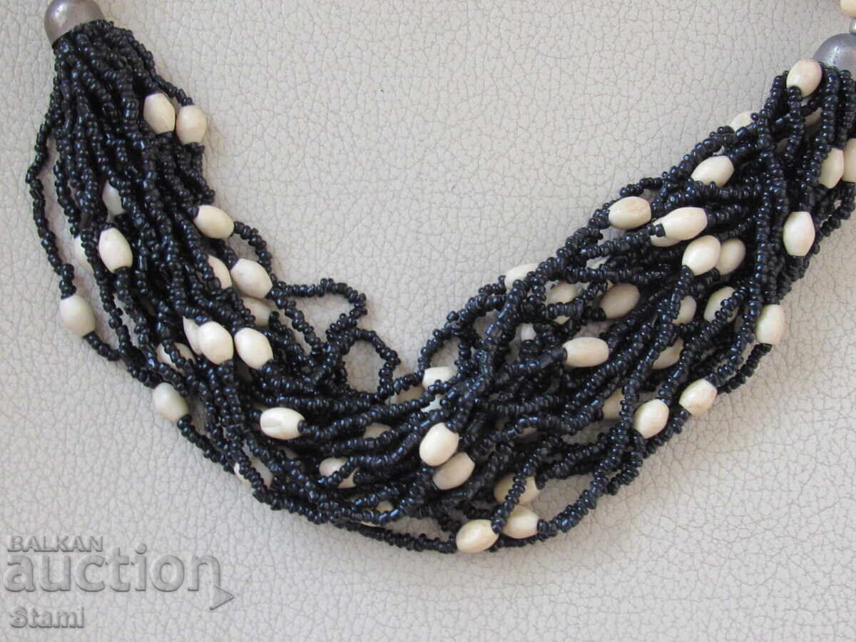Traditional Indian necklace - combination of sand beads with price 59.00 BGN | € 30.17 Traditional Indian necklace - combination of sand beads with price 59.00 BGN | € 30.17