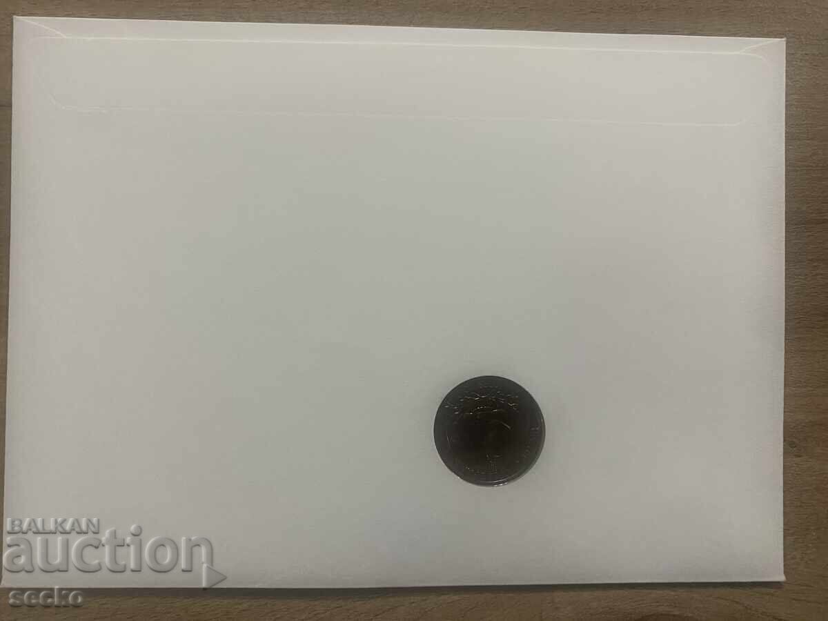 Postal envelope with coin /Numisbrief/ - Palau/Palau - 1988 with price 7.00 BGN | € 3.58 Postal envelope with coin /Numisbrief/ - Palau/Palau - 1988 with price 7.00 BGN | € 3.58