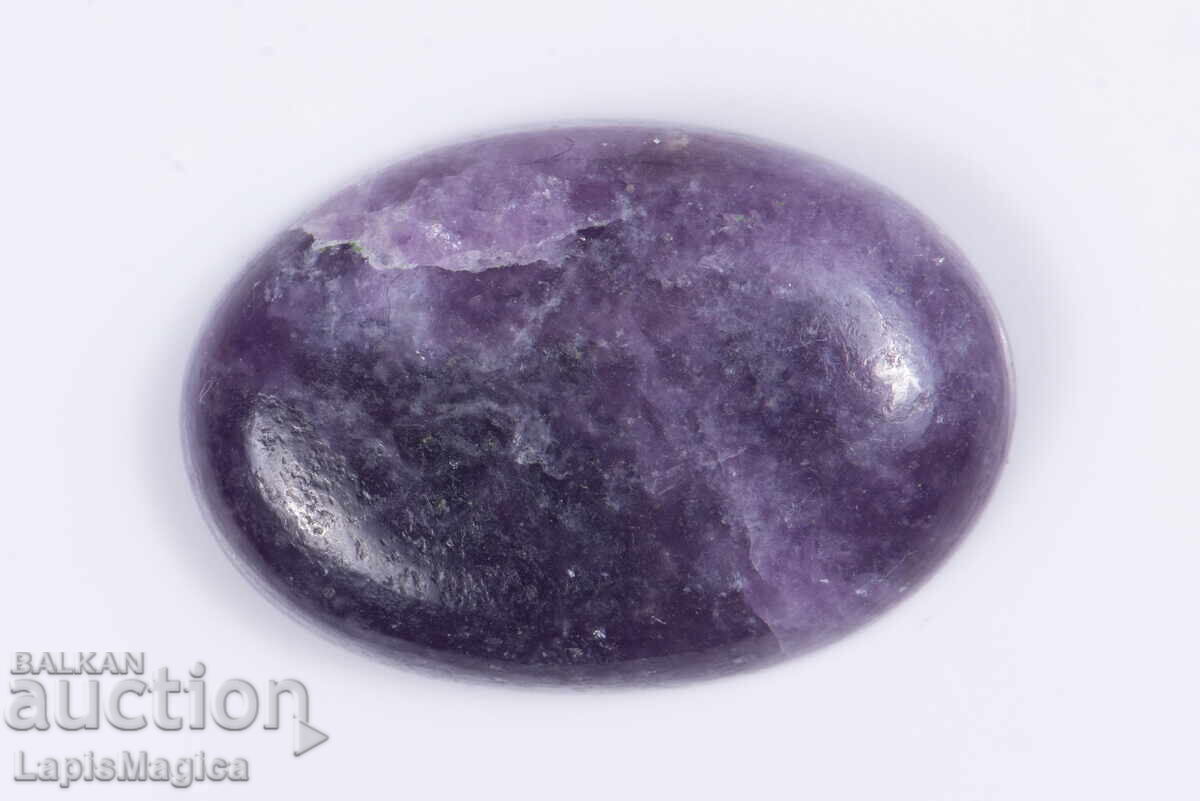 Lepidolite 32.5ct oval cabochon #8