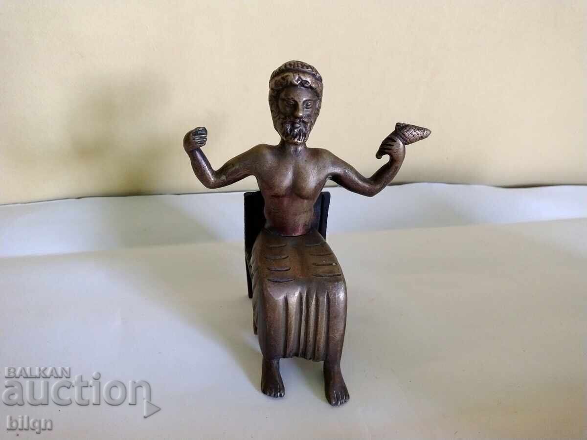 Sculptură minunată din bronz a lui Dumnezeu Poseidon, Isus??? De la 0.01