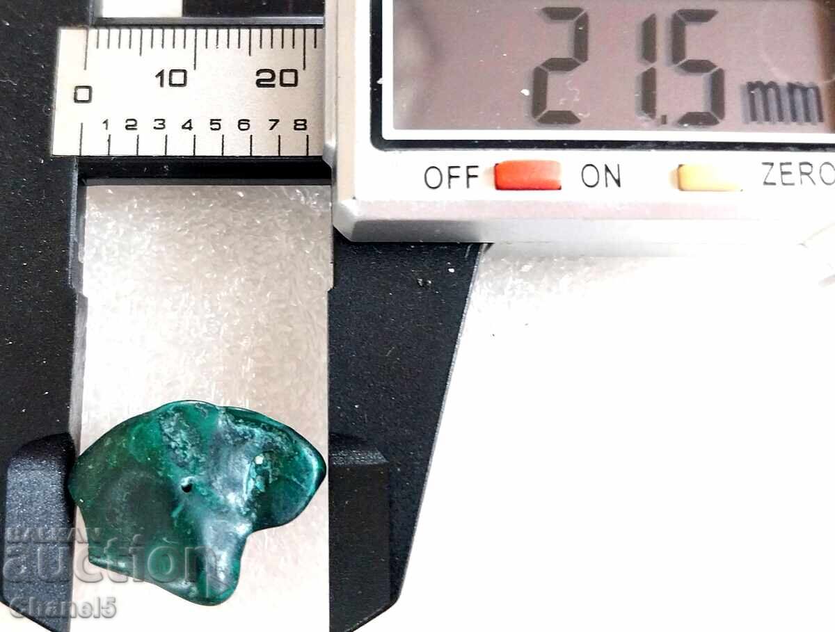 NATURAL MALACHITE - CONGO - (88) with price 6.00 BGN | € 3.07 NATURAL MALACHITE - CONGO - (88) with price 6.00 BGN | € 3.07