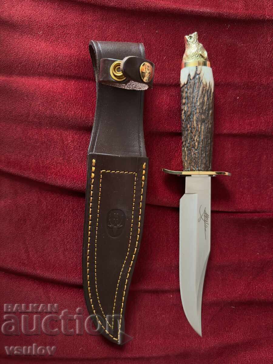 Delivery of Muela Wolf 16A Spanish Antler Hunting Knife Brand New Delivery of Muela Wolf 16A Spanish Antler Hunting Knife Brand New