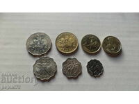 set of coins Swaziland 1999-2008