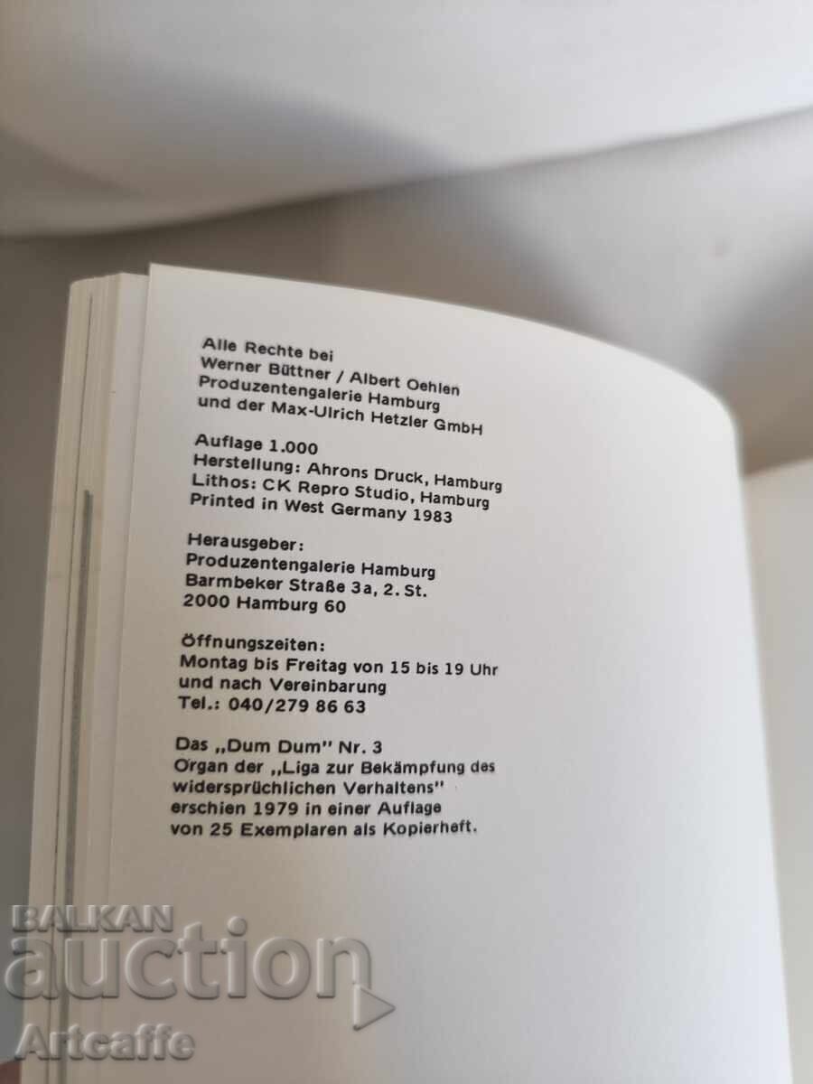 Auction  Catalog Werner Buttner/Albert Oehlen