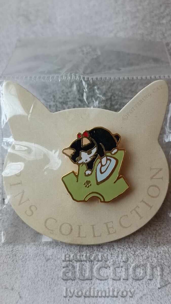 Japan Kitten Badge