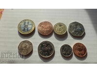 Guernsey coin set