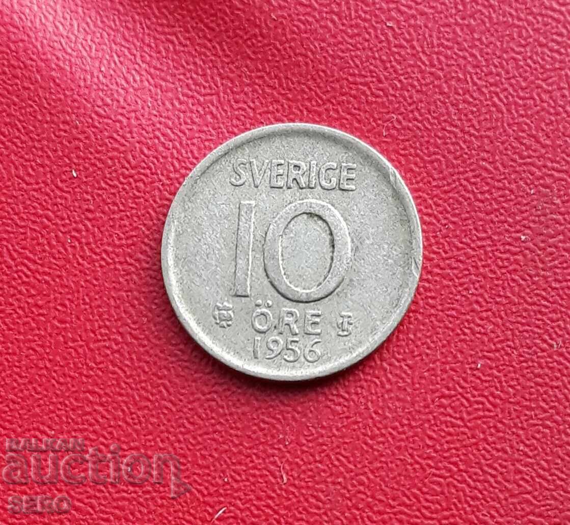 Sweden-10 Jore 1956-silver