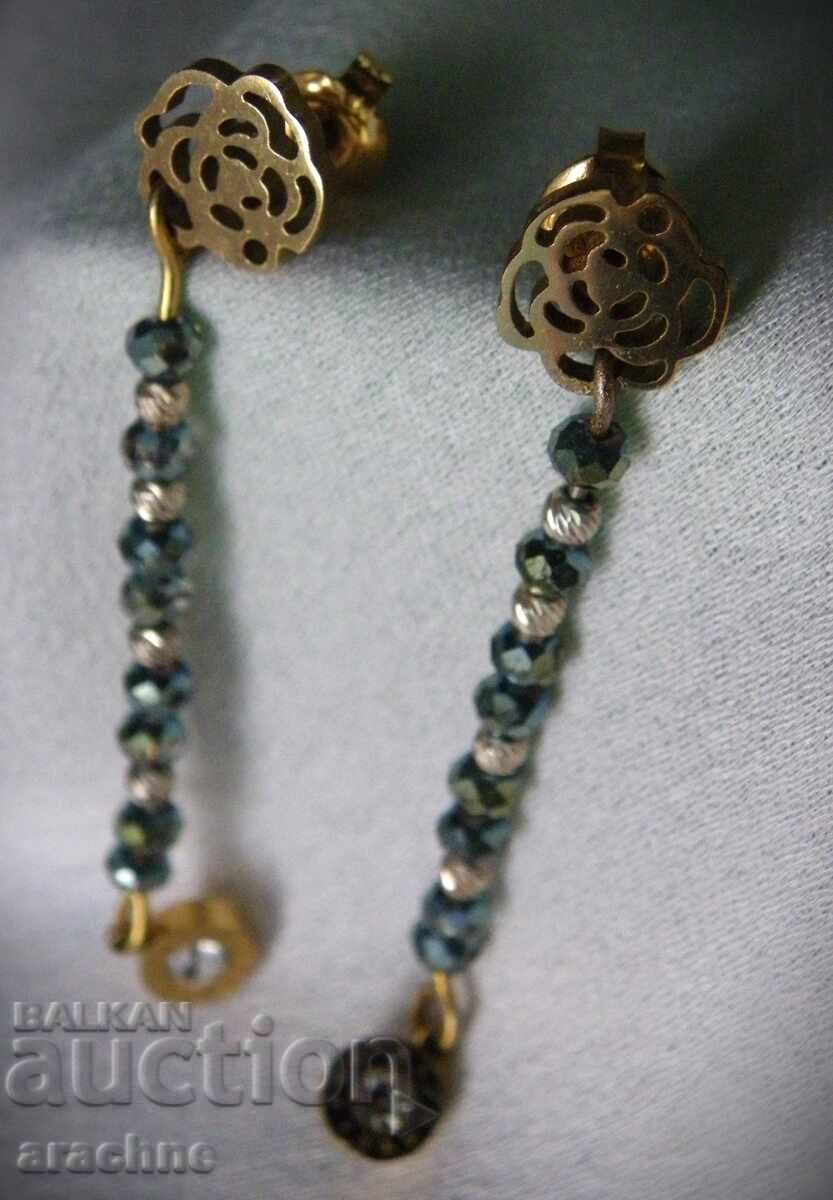 Auction Gold-plated silver earrings Auction Gold-plated silver earrings