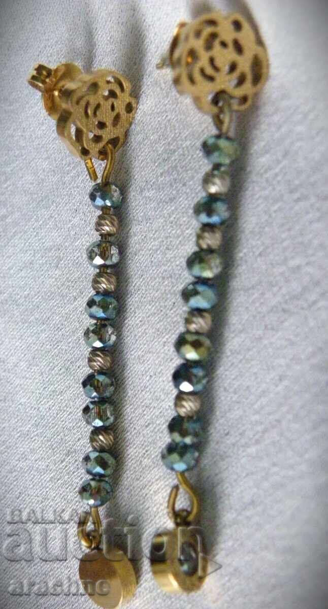 Delivery of Gold-plated silver earrings Delivery of Gold-plated silver earrings