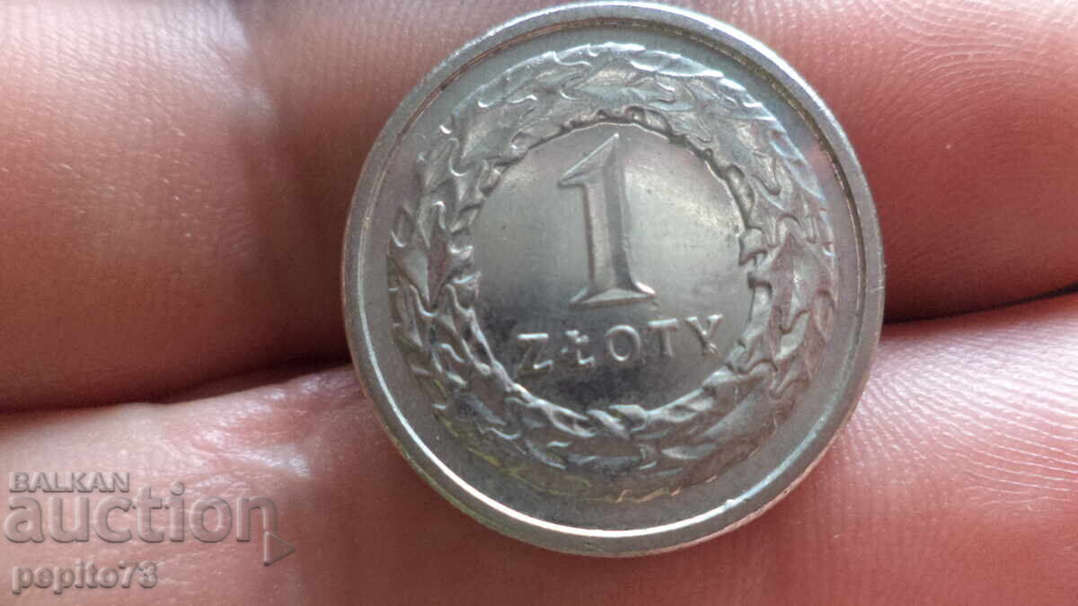 1 zloty Poland 2009