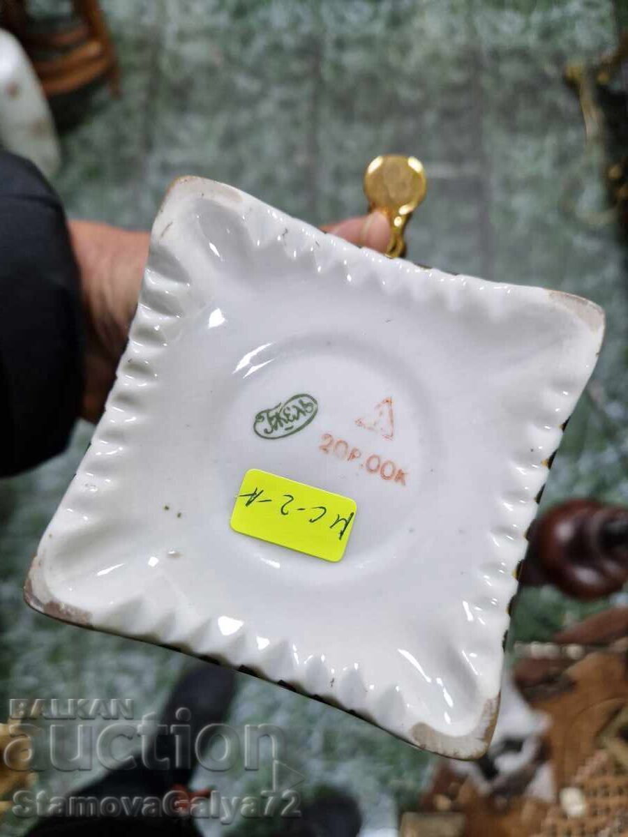 Rare antique Russian porcelain samovar Gzhel - 7 Rare antique Russian porcelain samovar Gzhel - 7