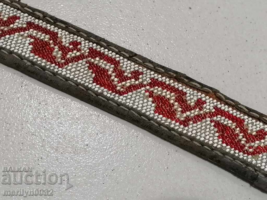 Beaded costume belt for pafty beaded belt blues with price 219.00 BGN | € 111.97