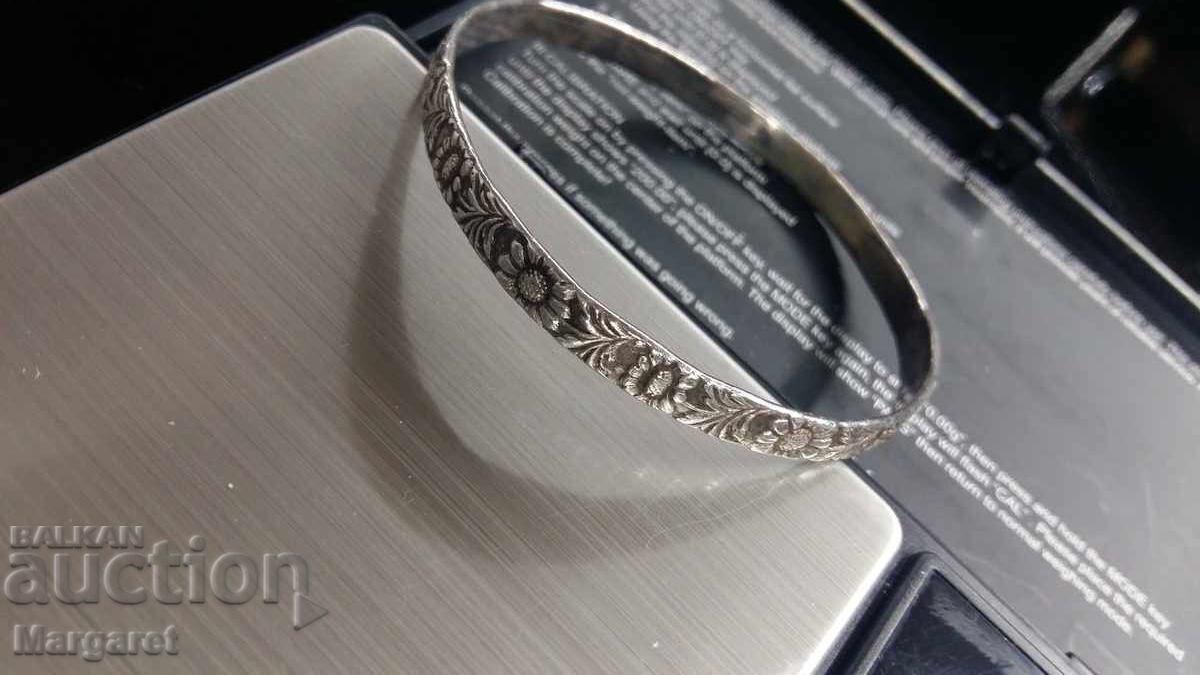 Renaissance silver bracelet