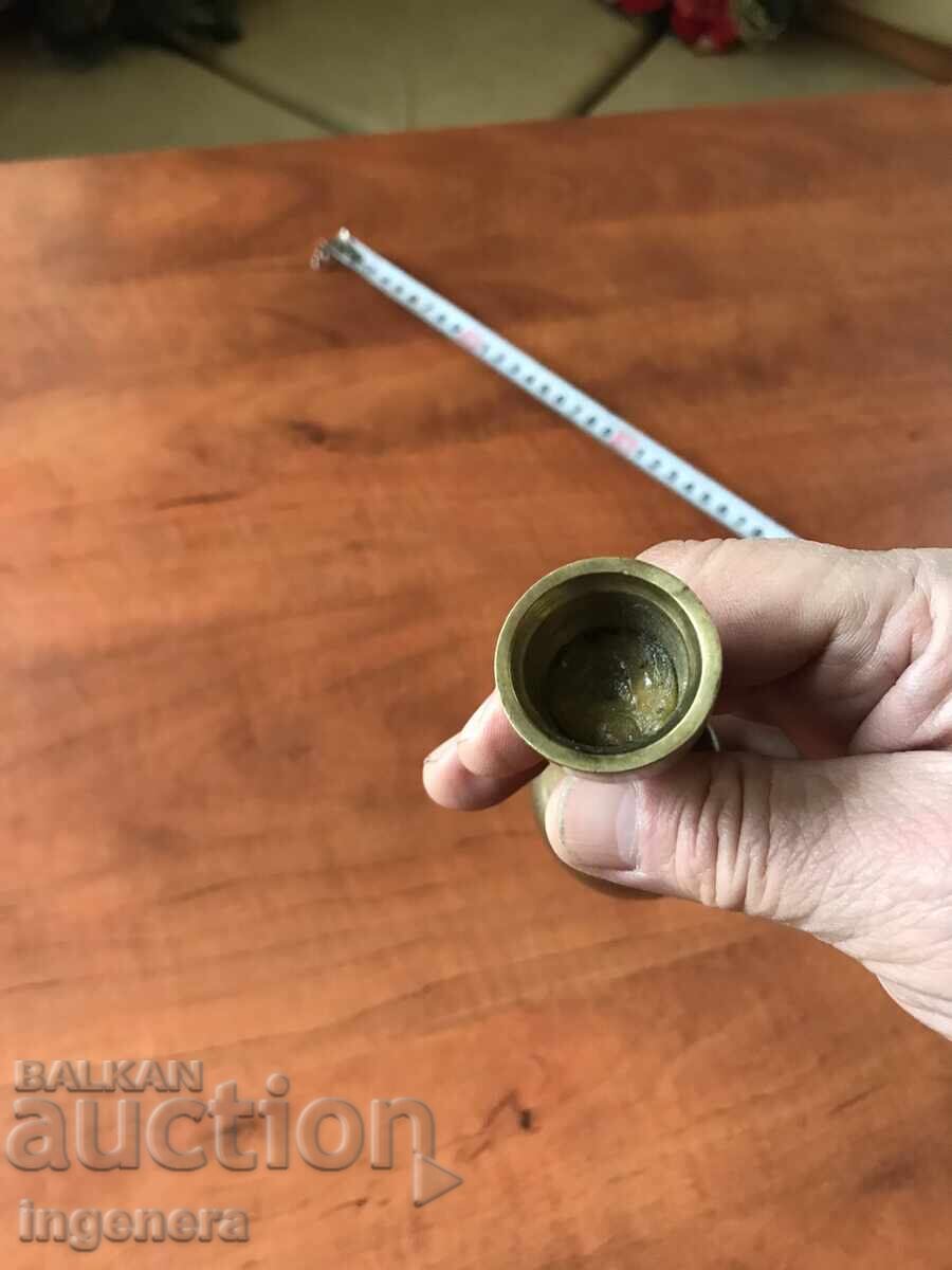 Delivery of BRONZE BRASS CANDLEHOLDER - 132 GRAMS Delivery of BRONZE BRASS CANDLEHOLDER - 132 GRAMS