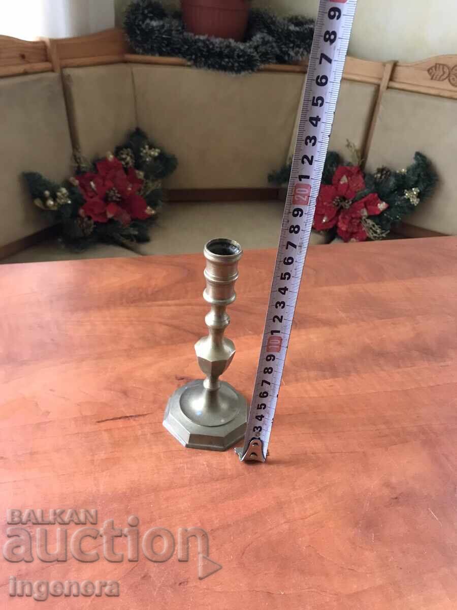 BRONZE BRASS CANDLEHOLDER - 135 GRAMS with price 17.00 BGN | € 8.69 BRONZE BRASS CANDLEHOLDER - 135 GRAMS with price 17.00 BGN | € 8.69