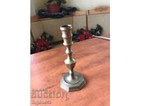 BRONZE BRASS CANDLEHOLDER - 135 GRAMS