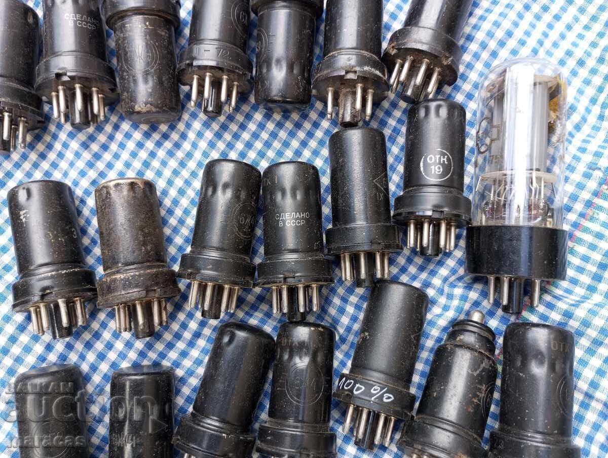 Auction Old Soviet radio tubes Auction Old Soviet radio tubes
