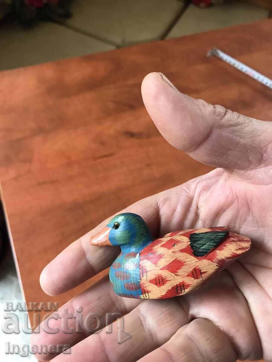 Auction FIGURE WOODEN DUCK DUCK DRAWING Auction FIGURE WOODEN DUCK DUCK DRAWING