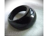 Black jade ring, Russia