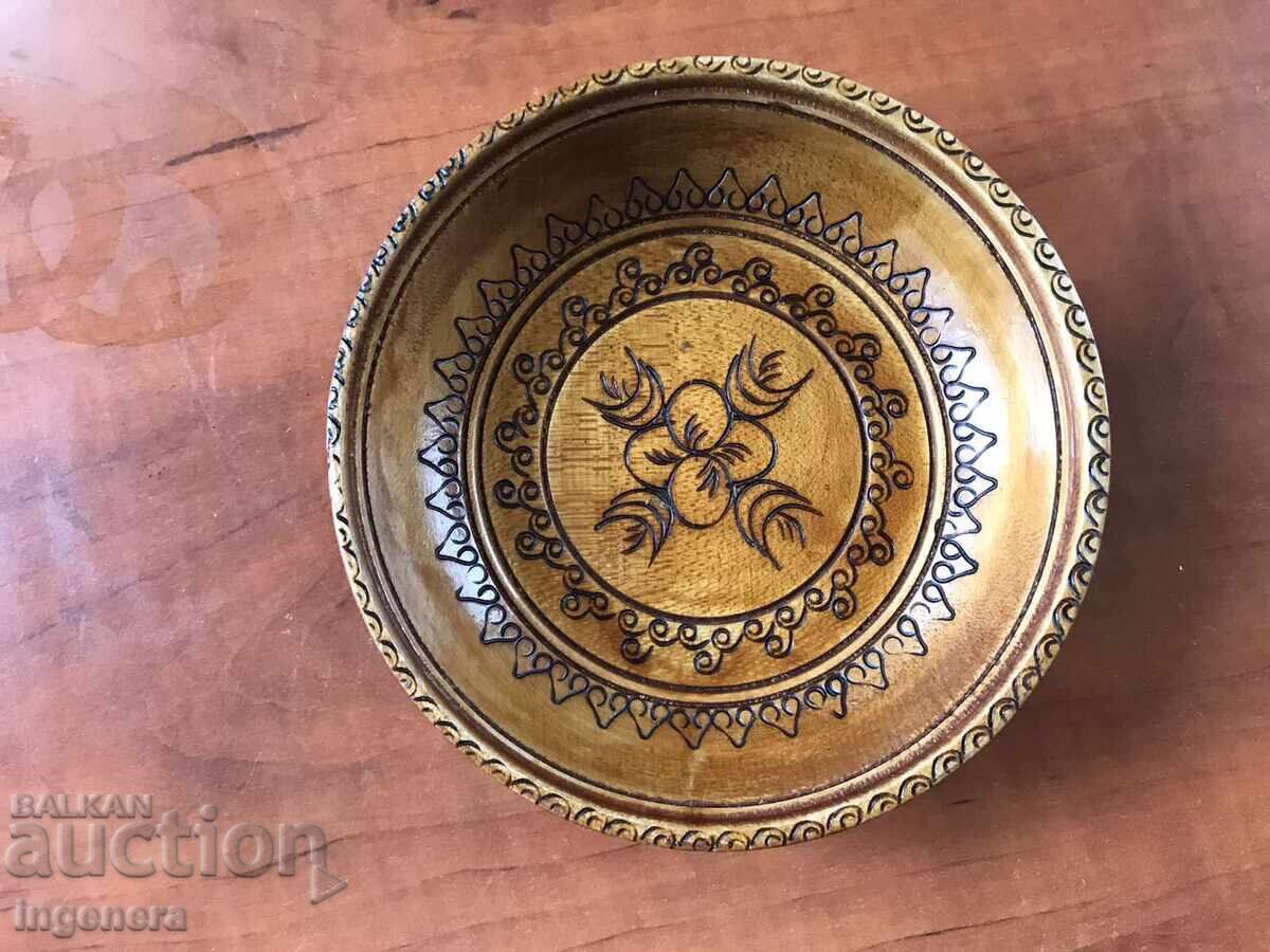 BOWL PANELS FRUIT TRAY WOOD CARVING PYROGRAPH with price 18.00 BGN | € 9.20 BOWL PANELS FRUIT TRAY WOOD CARVING PYROGRAPH with price 18.00 BGN | € 9.20