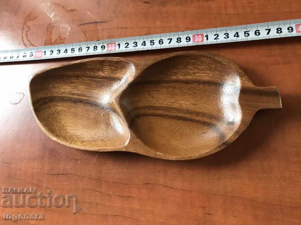 DOUBLE-NEST WOOD NUTS CUP - 5 DOUBLE-NEST WOOD NUTS CUP - 5