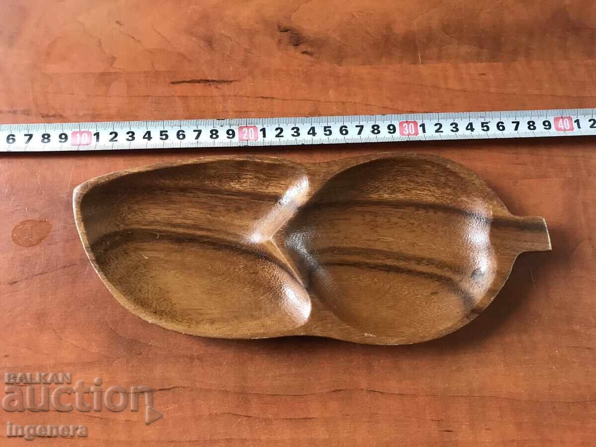 DOUBLE-NEST WOOD NUTS CUP DOUBLE-NEST WOOD NUTS CUP