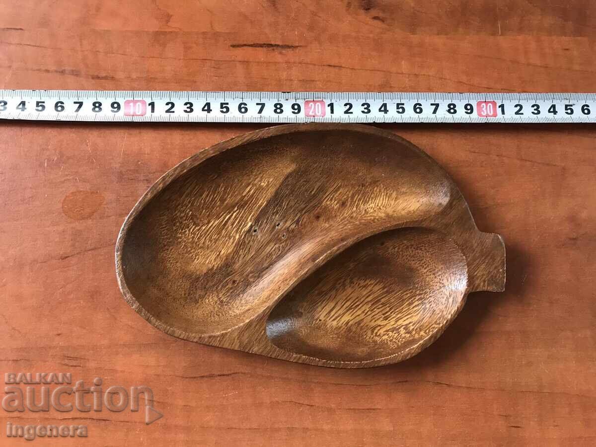 DOUBLE-NEST WOOD NUTS CUP DOUBLE-NEST WOOD NUTS CUP