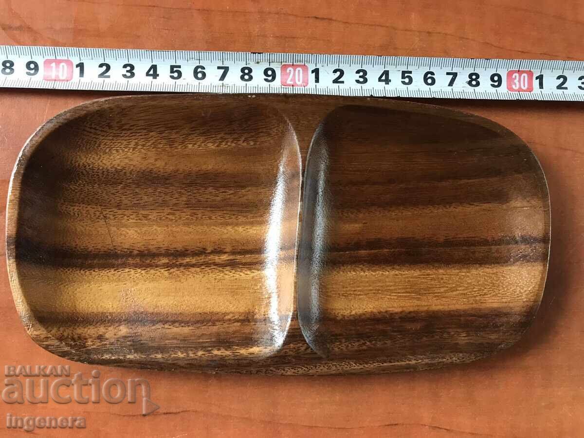 DOUBLE-NEST WOOD NUTS CUP