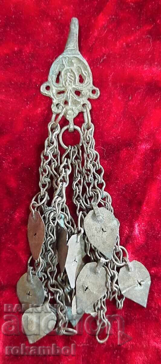 Antique ethnographic jewelry, shimmering - 5