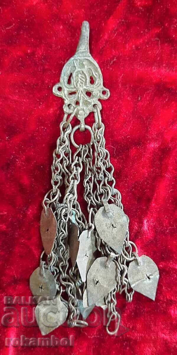 Antique ethnographic jewelry, shimmering - 6