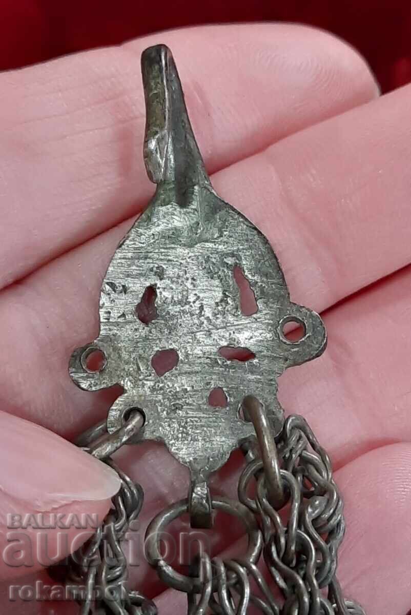 Antique ethnographic jewelry, shimmering - 7