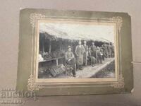 hard photo gardeners from Zlataritsa at a market in Russia 1911