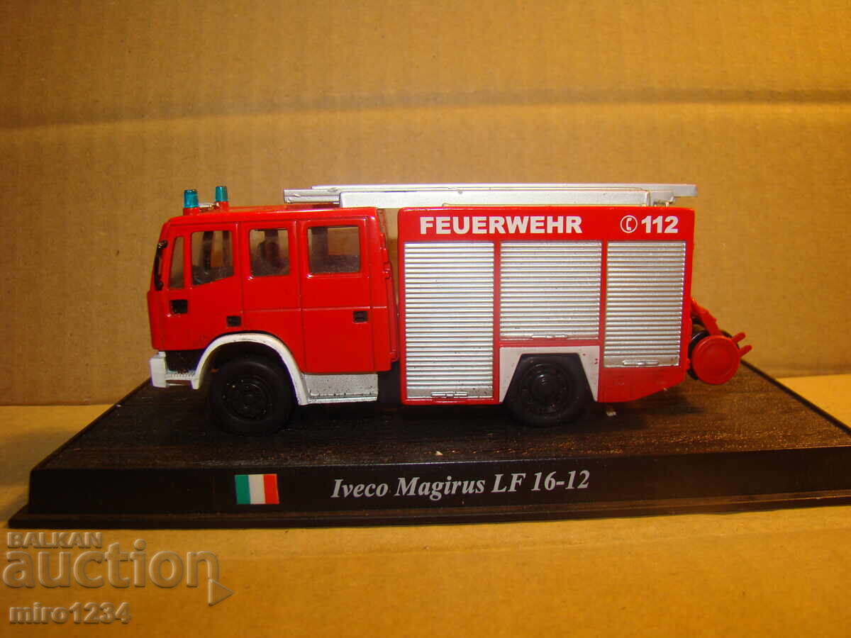 1/64??? IVECO FIRE TRUCK MODEL TOY