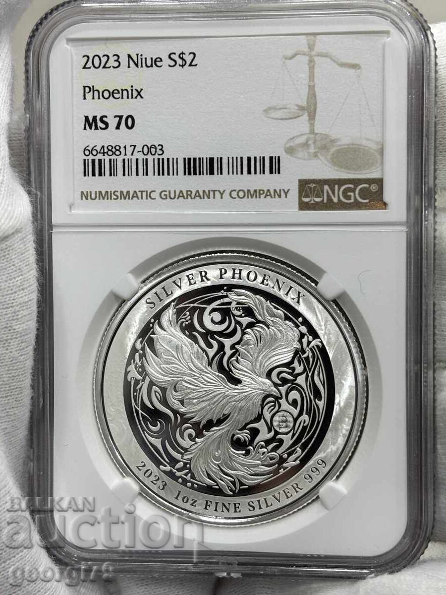 $2 Nue 2023 MS 70 Phoenix