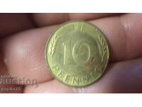 Γερμανία 10 pfennig, 1994