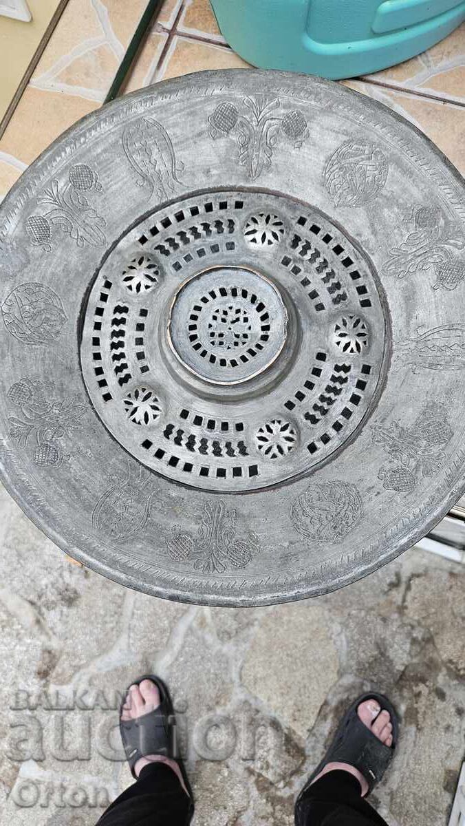 ΜΟΝΑΔΙΚΟΣ! ΑΝΤΙΚΕ ΣΦΥΡΗΤΟ ΟΘΩΜΑΝΙΚΟ ΧΑΛΚΙΝΟ ΓΛΑΣΤΡΟ - 7 ΜΟΝΑΔΙΚΟΣ! ΑΝΤΙΚΕ ΣΦΥΡΗΤΟ ΟΘΩΜΑΝΙΚΟ ΧΑΛΚΙΝΟ ΓΛΑΣΤΡΟ - 7