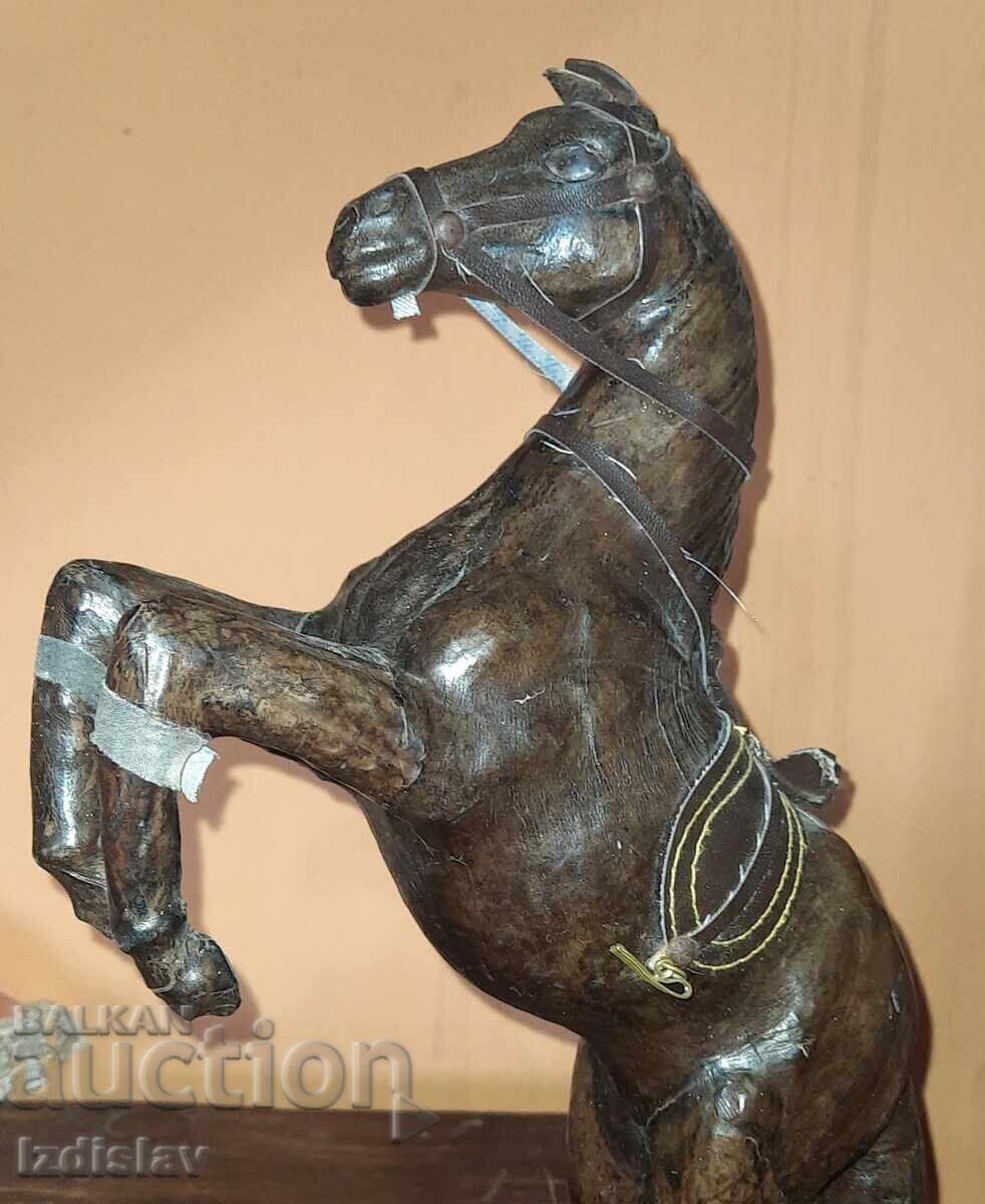 Old leather horse - 5 Old leather horse - 5
