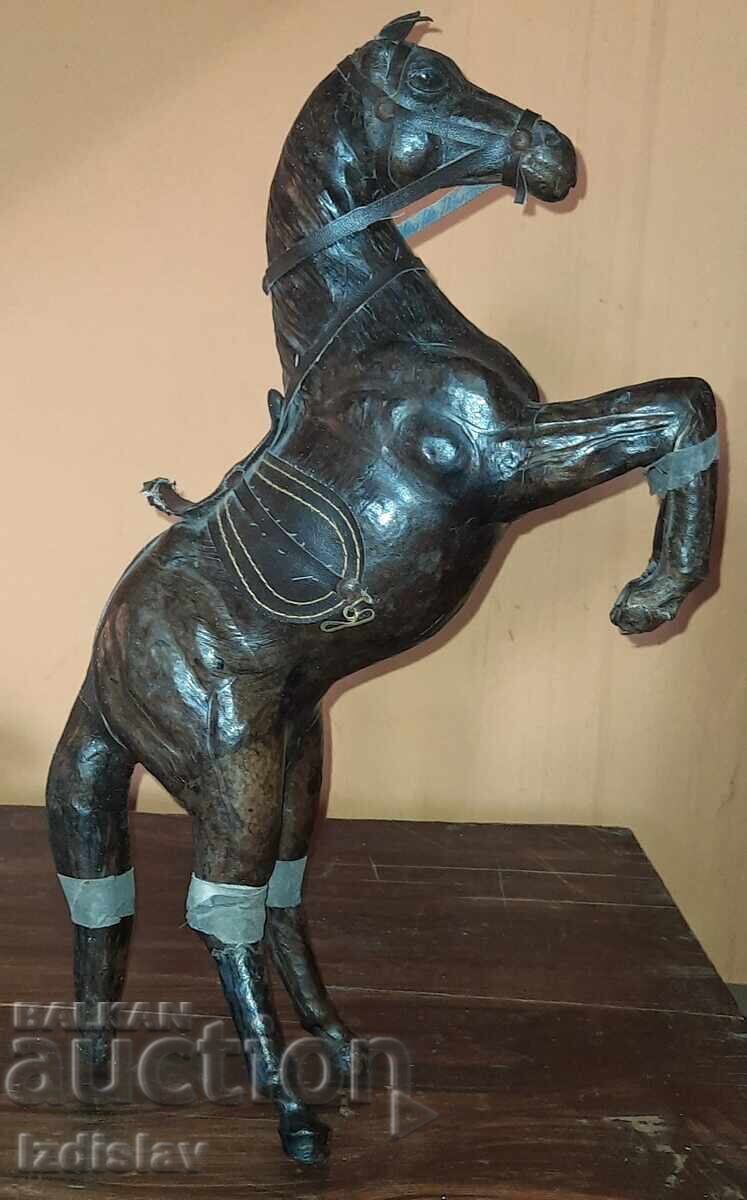 Old leather horse Old leather horse