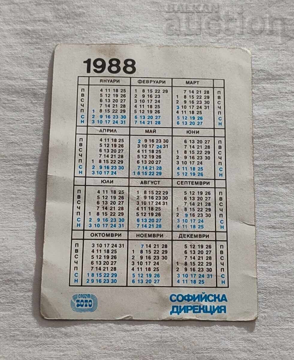 WRESTLING CALENDAR 1988 with price 2.00 BGN | € 1.02 WRESTLING CALENDAR 1988 with price 2.00 BGN | € 1.02